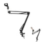 Pro Mic Microphone Suspension Boom Arm Desktop Stand Holder Mount for Broadcast