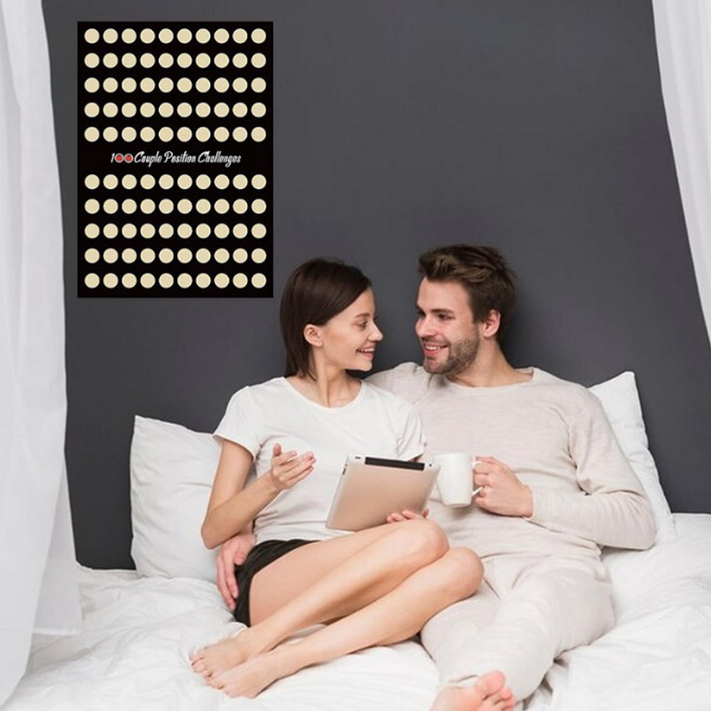 200 Scratch off Date Night Ideas Couples Games Bedroom Scratch off Poster