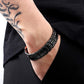 Pure Copper Bracelet with Double-Row Strong Adsorbable Iron