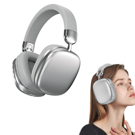 Wireless Bluetooth Headphones with Mic Noise Reduction Over-Ear Design
