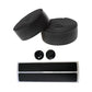 2Pcs PU Leather Road Bike Handlebar Wrap Tape