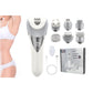 7 in 1 Epilator Hair Removal for Women Face Massage and Body Exfoliator