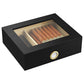 Cigar Humidor for 10 Cigars with Hygrometer and Divider