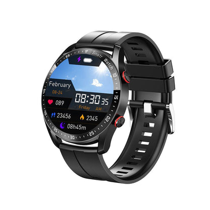 Bluetooth Smart Watch Sleep ECG Monitoring Sport Tracker-TPU Strap