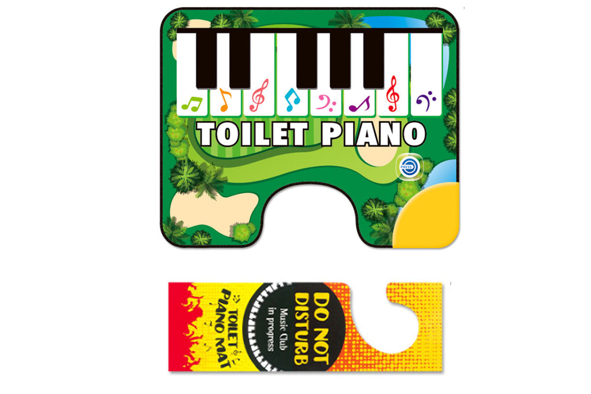 Bathroom Electronic Keyboard Mat - Waterproof Musical Toy for Adults