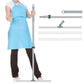 Floor Squeegee with Adjustable Long Handle 50cm Silicone Floor Brush Scrub Broom Scrubber