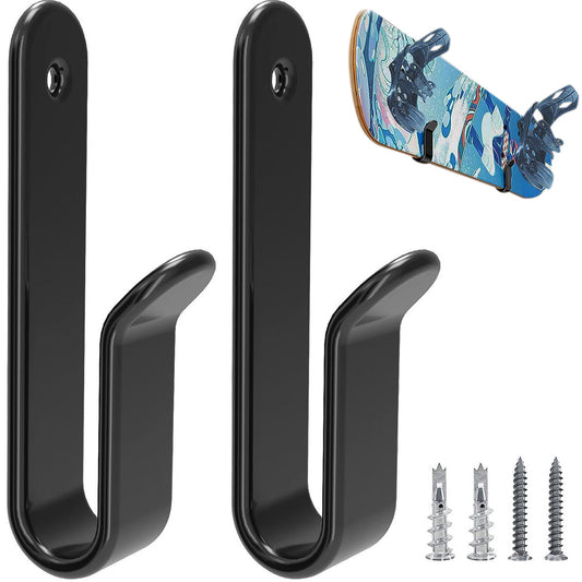 2Pcs Wall-Mounted Surfboard Rack with Screws