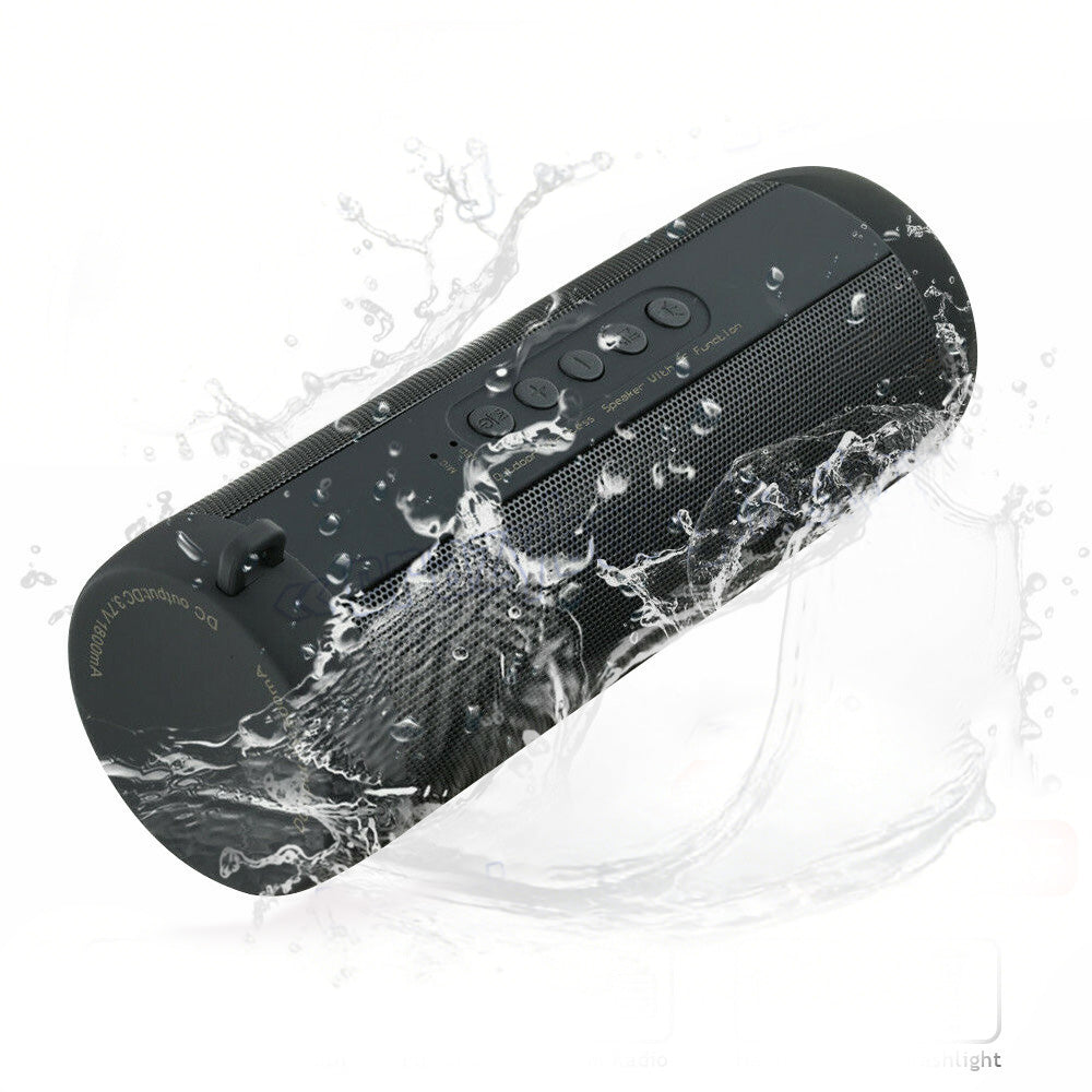 Portable Wireless Bluetooth Stereo Music Waterproof Speaker for iPhone Samsung