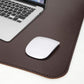 Large Water-Resistant Mouse Pad Leather Desk Pad Protector Non-Slip Desk Mat