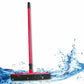 Rubber Broom For Pet Dog Cat Hair Sweeper Squeegee Windows Car Long Handle