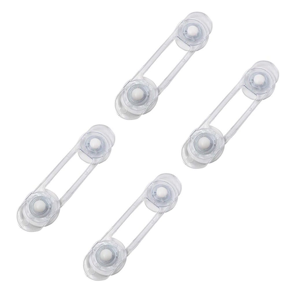 4Pcs Self-Adhesive Kids Home Security Cabinet Door Locks