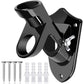 Dual Hole 45 and 90 Degree Adjustable Aluminum Flag Pole Wall Mount Holder