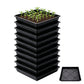 10 Pack Seedling Tray Fine Holes Plant Propagation Seedling Hydroponic Square