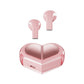 True Wireless TWS 5.3 Audio Earphones Convertible Heart-Shaped Couple Earbuds