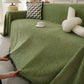Sofa Throw Rug Cover Large Blanket for Couch Furniture Protector-Green