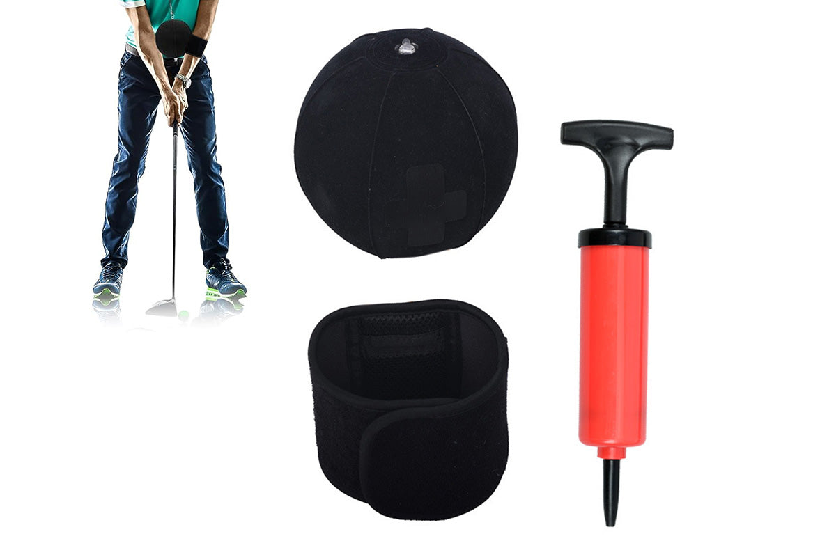 Golf Swing Trainer Ball Inflatable Smart Ball Golf Training Aid For Beginner