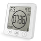 Digital Shower Clock Hygrometer Indoor Thermometer with Timer for Bathroom Kitchen