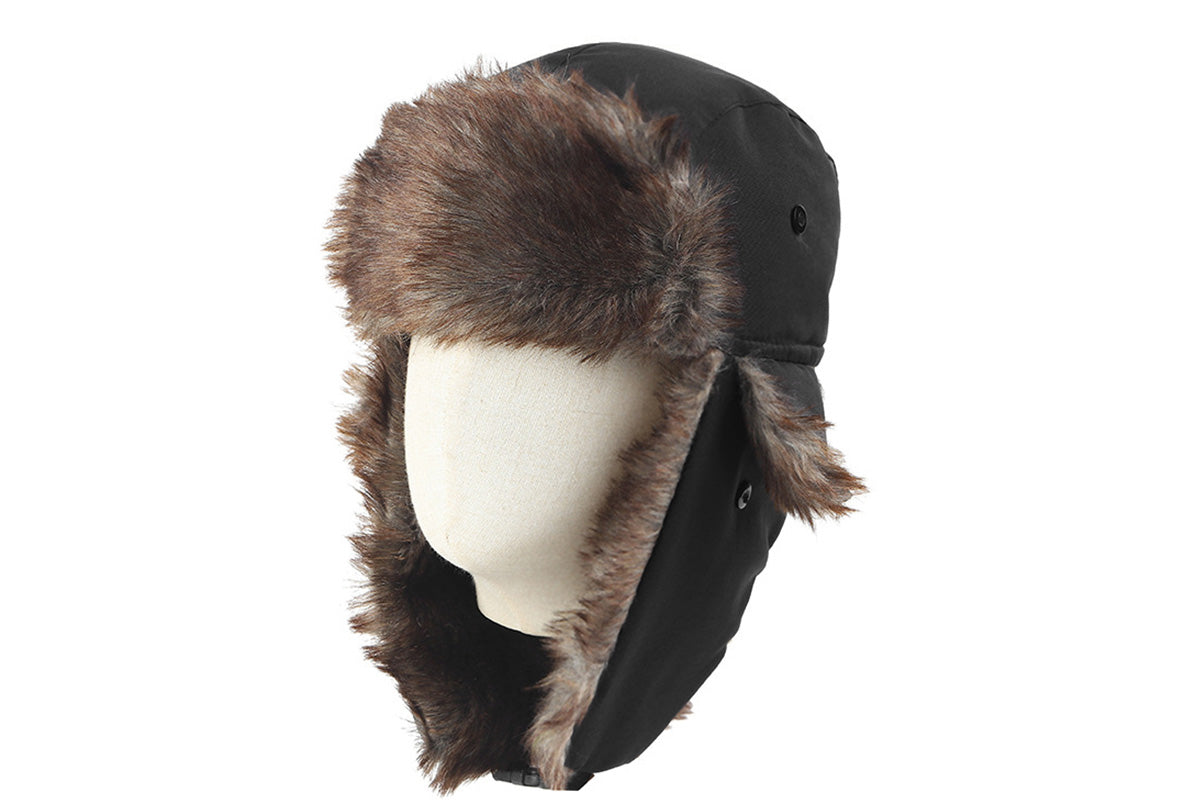 Winter Trapper Hat Warm Faux Fur Trooper Russian Bomber Eskimo Pilot