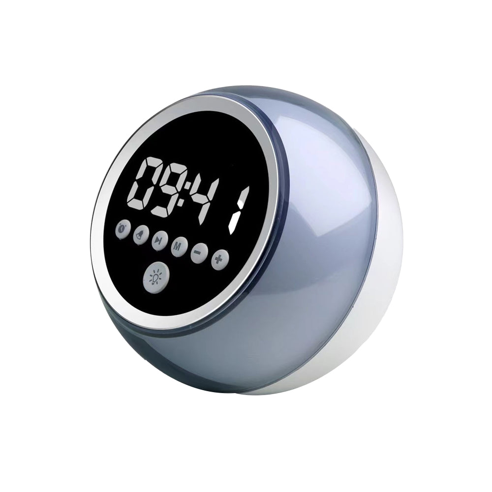 Multi-Function Alarm Clock Bluetooth Speaker LED Night Lights Kids Bedroom