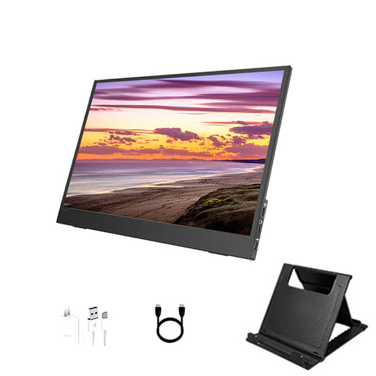 15.6-Inch Portable Monitor FHD HDMI IPS Display for Laptop PC Phone Game