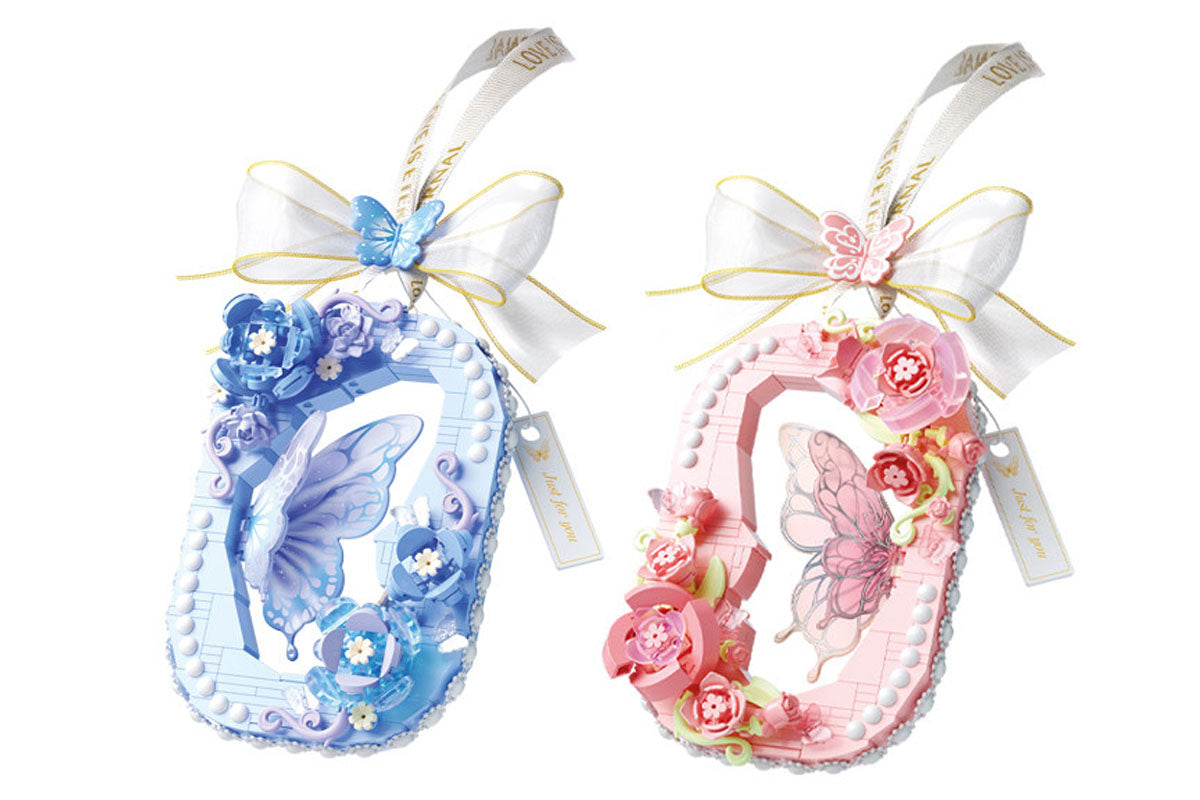 Butterfly Building Block Set DIY Building Bricks Toy Home Decor Hanging Ornament