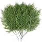 50Pcs Artificial Green Pine Needles Branches Plastic Pine Twigs Stems Picks