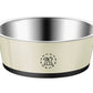 2L Stainless Steel Pet Feeding Bowl 25cm Non-Slip Dog Cat Food Water Bowl