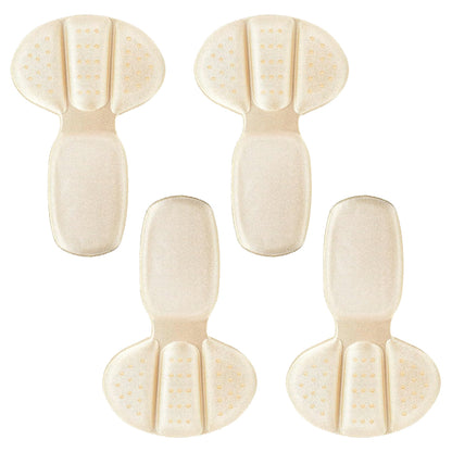 2 Pairs Mesh Adhesive Heel Grips Inserts Heel Cushion Pads