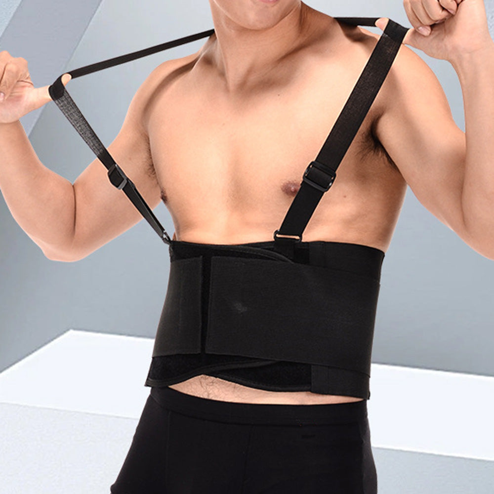 Back Brace Support 360-degree Belt Adjustable Lumbar for Heavy Lifting Work Protector
