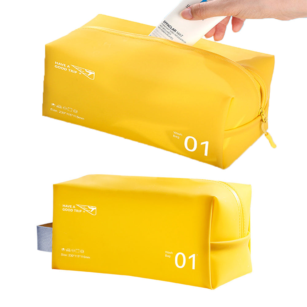 Travel Makeup Bag PVC Portable Cosmetic Organizer with Zipper