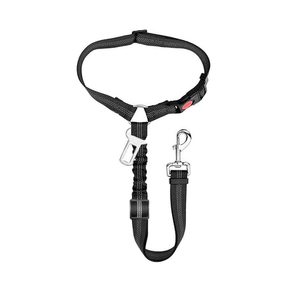 Removable Dog Belt Harness for Car Adjustable High Elastic Bungee