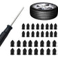 41PCS Tire Repair Rubber Studs Vacuum Tyre Repair Nail Set For Car