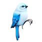 Realistic Bird Statue for Garden Flower Pot Decor