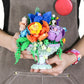 622pcs DIY Flower Bouquet Building Blocks Artificial Floral Arrangement Bricks Toy Compatible with LEGO