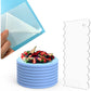 6Pcs Acrylic Cake Scraper Contour Decorating Tools with Hole