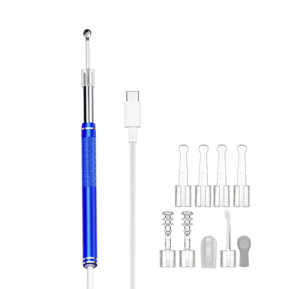Ear Wax Removal Endoscope Earwax Remover Tool Ear Camera Ear Otoscope with 6 LED Lights