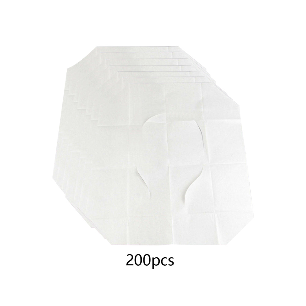 200Pcs Toilet Seat Cover Paper Portable Biodegradable Disposable Sanitary Flushable