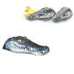 Realistic Floating Alligator Head Decoration for Pools and Ponds
