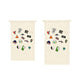 2 Piece Canvas Pin Badge Organizer Display Banners for Wall Hanging
