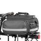 Bicycle Rear Seat Bag Bike Rack Bag Cycle Luggage Carrier Expandable Trunk Bag with Rain Cover