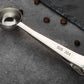 2-in-1 Coffee Scoop Bag Clip 304 Stainless Steel Spoon Bag Sealing Clip