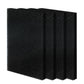 4 Pack 50x50x2cm Extra Large Pores Aquarium Filter Sponge Pads for Fish Tanks