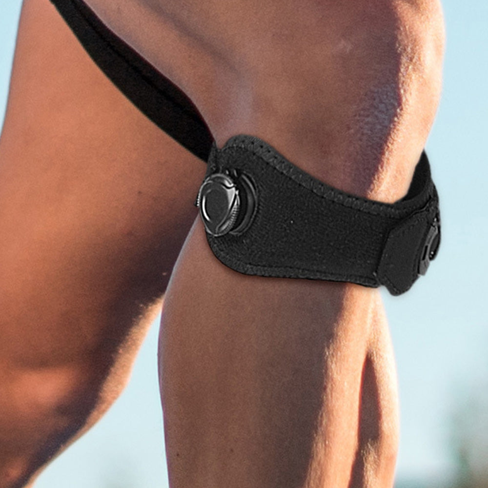 2PCS Knee Sleeve Adjustable Patella Support Strap For Sports And Fitness