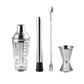 4Pcs Cocktail Shaker Set Mixer
