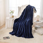 Reversible Plush Faux Mink Sherpa Lambswool Blanket