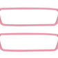 2PCS Car Rear View Mirror Protector Frame Silicone Auto Rearview Edge Protection Cover For Model 3 Model Y