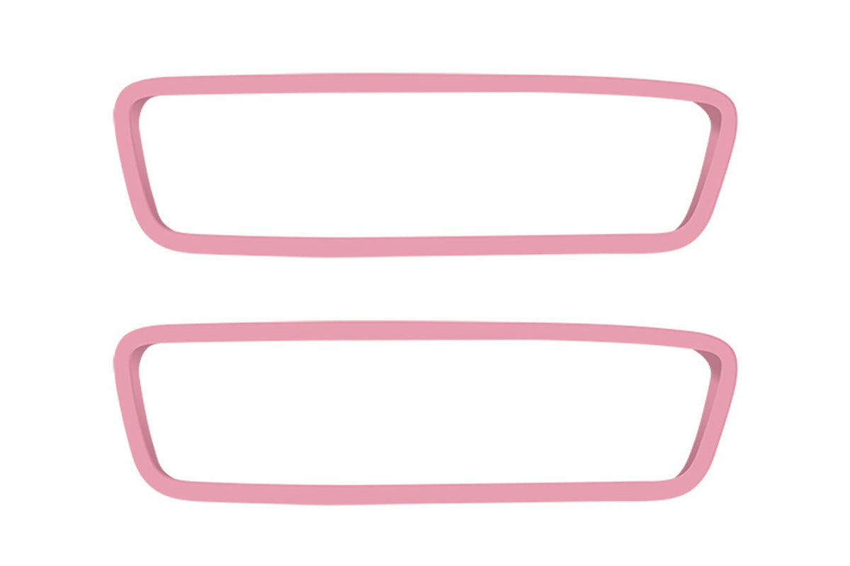 2PCS Car Rear View Mirror Protector Frame Silicone Auto Rearview Edge Protection Cover For Model 3 Model Y