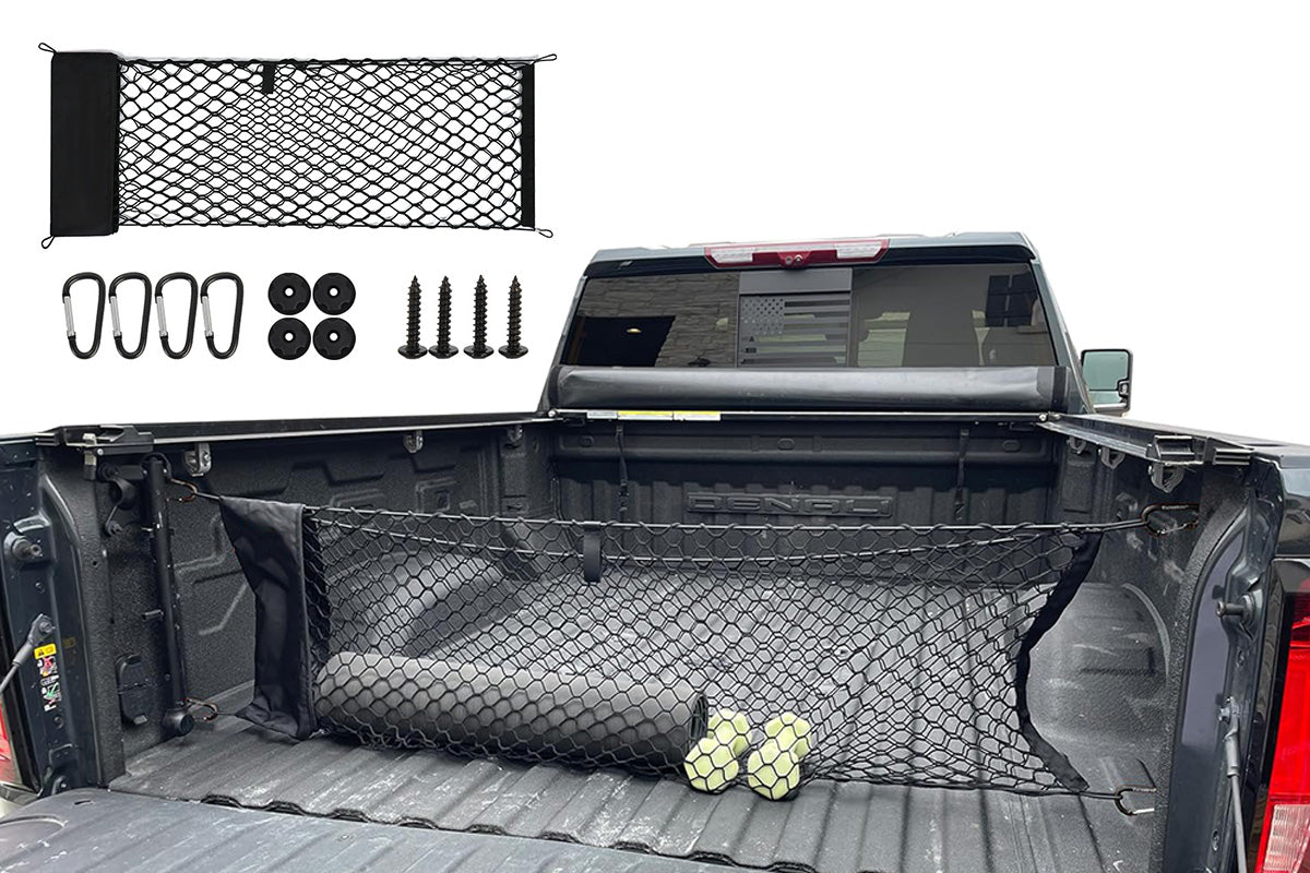 Universal SUV Envelope Cargo Net With Storage Bag Car Trunk Net Cargo Storage Organizer