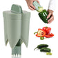 2 in 1 Pepper Corer Remover Fruit Cucumber Corer Separator Tool Tomato Seed Remover