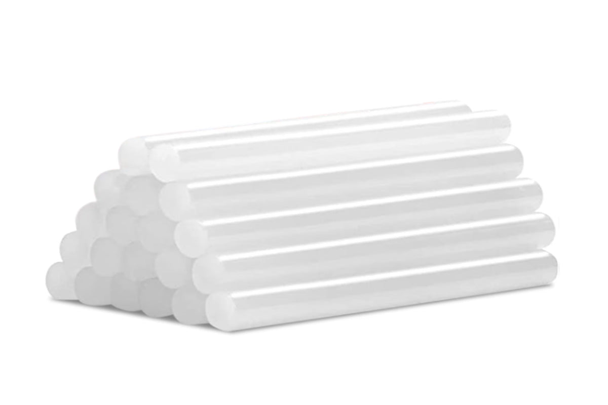20 Pcs Hot Melt Glue Sticks 11mmx200mm Full Size Clear Lot Clear Adhesive for Crafts